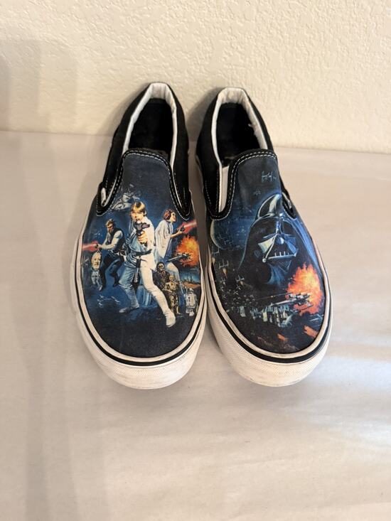Vans Other - Collectible Star Wars Vans Slip On, A New Hope Men’s 9.5 US/Women’s 11 US